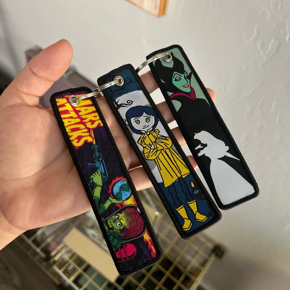 Dark and moody keychains
